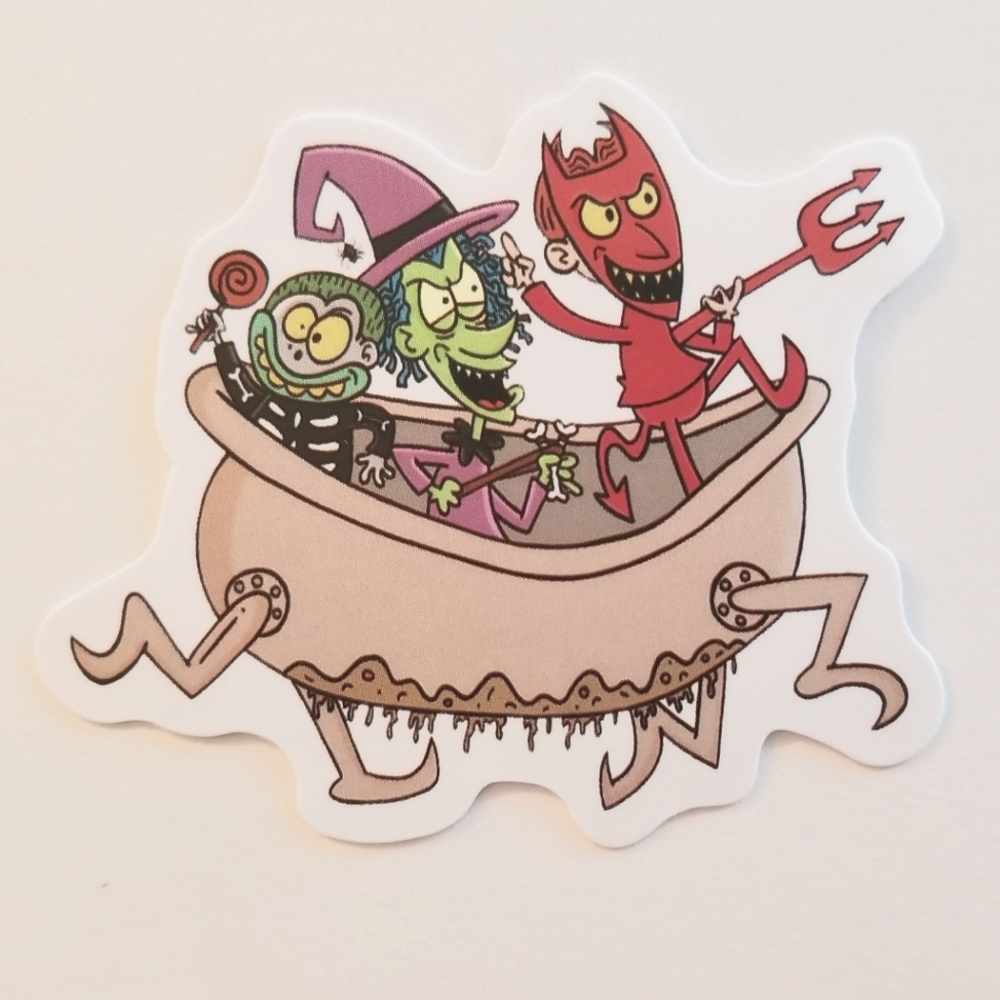 10/$10 Nightmare Before Christmas Lock, Shock & Barrel Sticker